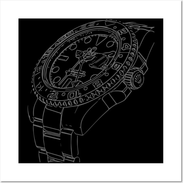 ROLEX Wall Art by HSDESIGNS